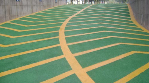 无震动止滑车道